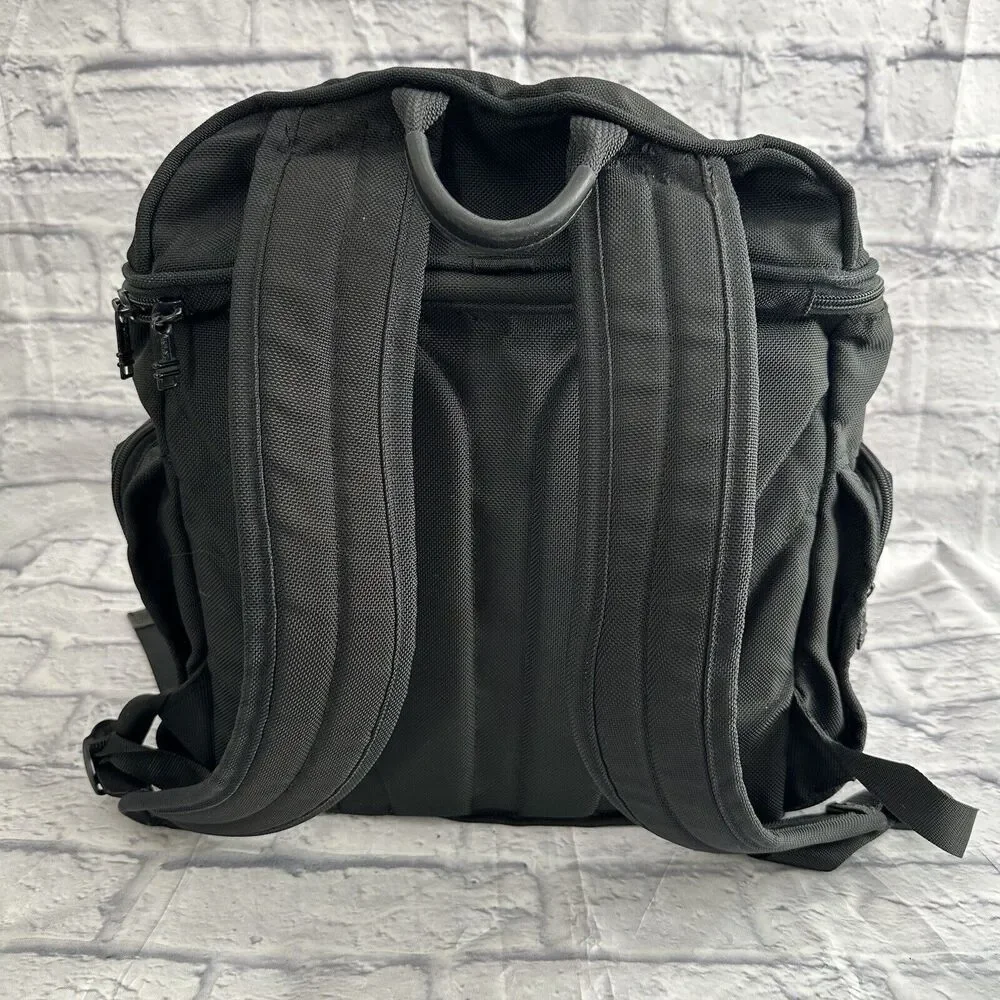 Tumi Alpha Ballistic Briefpack Nylon Canvas Laptop Organizer Briefcase Backpack